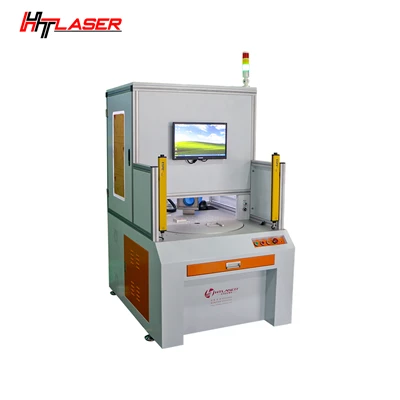 Dual-Machine ti marquage na laser ti table so ayeke tourné